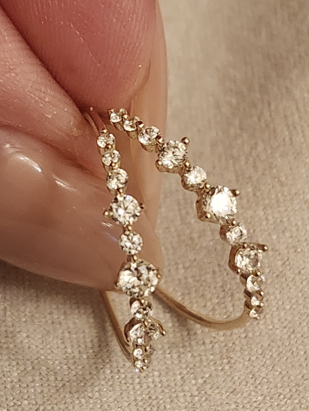 10kt Ring Two Ring Size 7